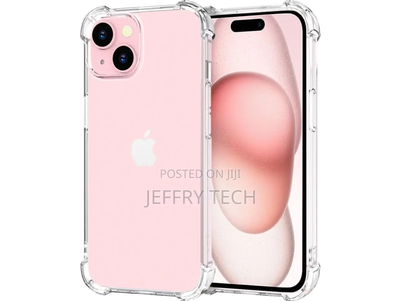 Apple iPhone 15 Case Crystal Clear Case Bumper Transparent