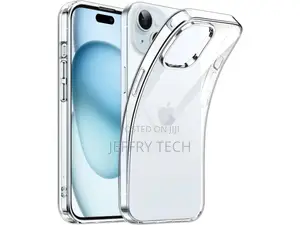 Apple iPhone 15 Rubber Case TPU Clear Case