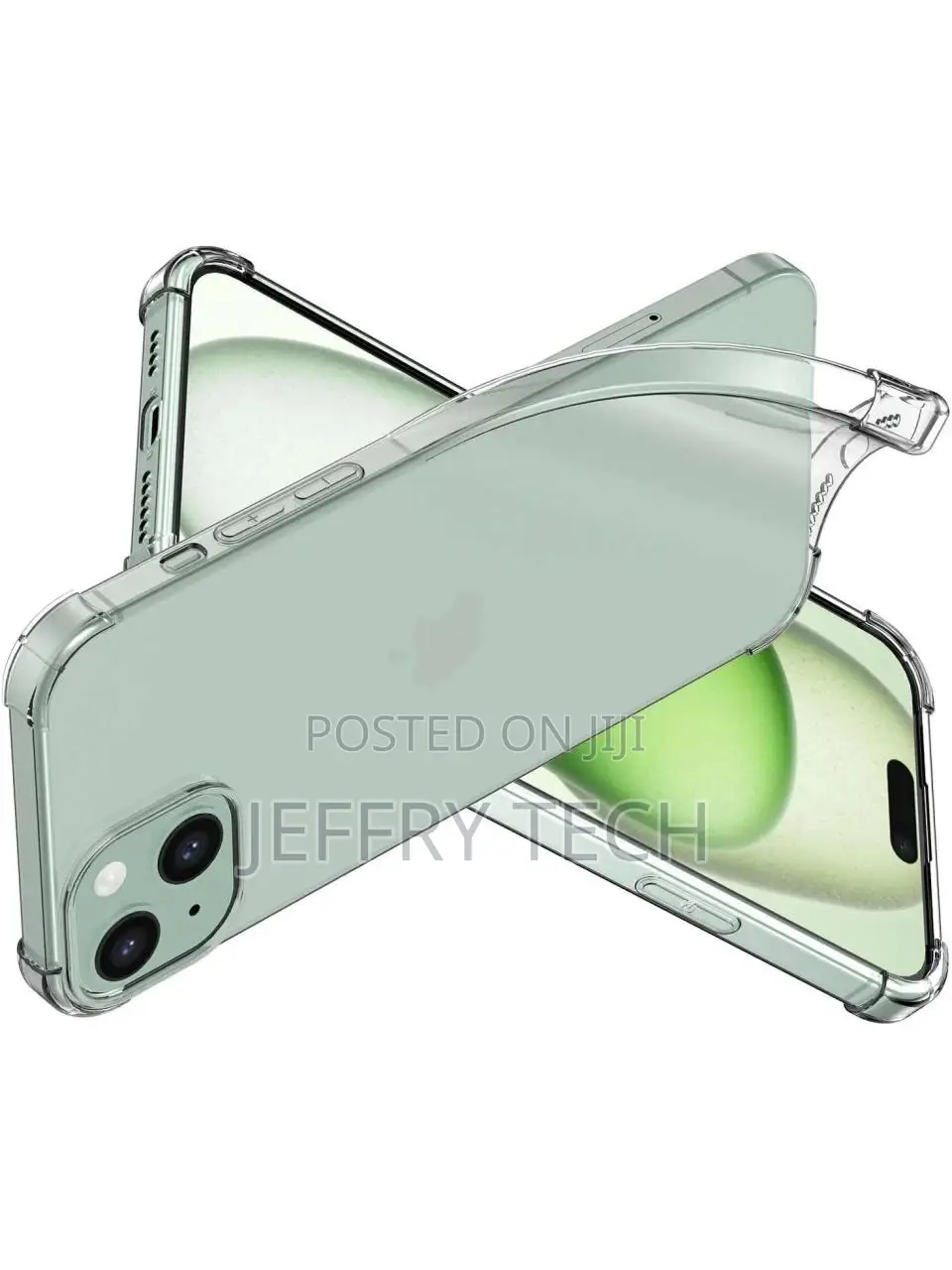 Apple iPhone 15 Plus Case Crystal Clear Case Bumper Transpar