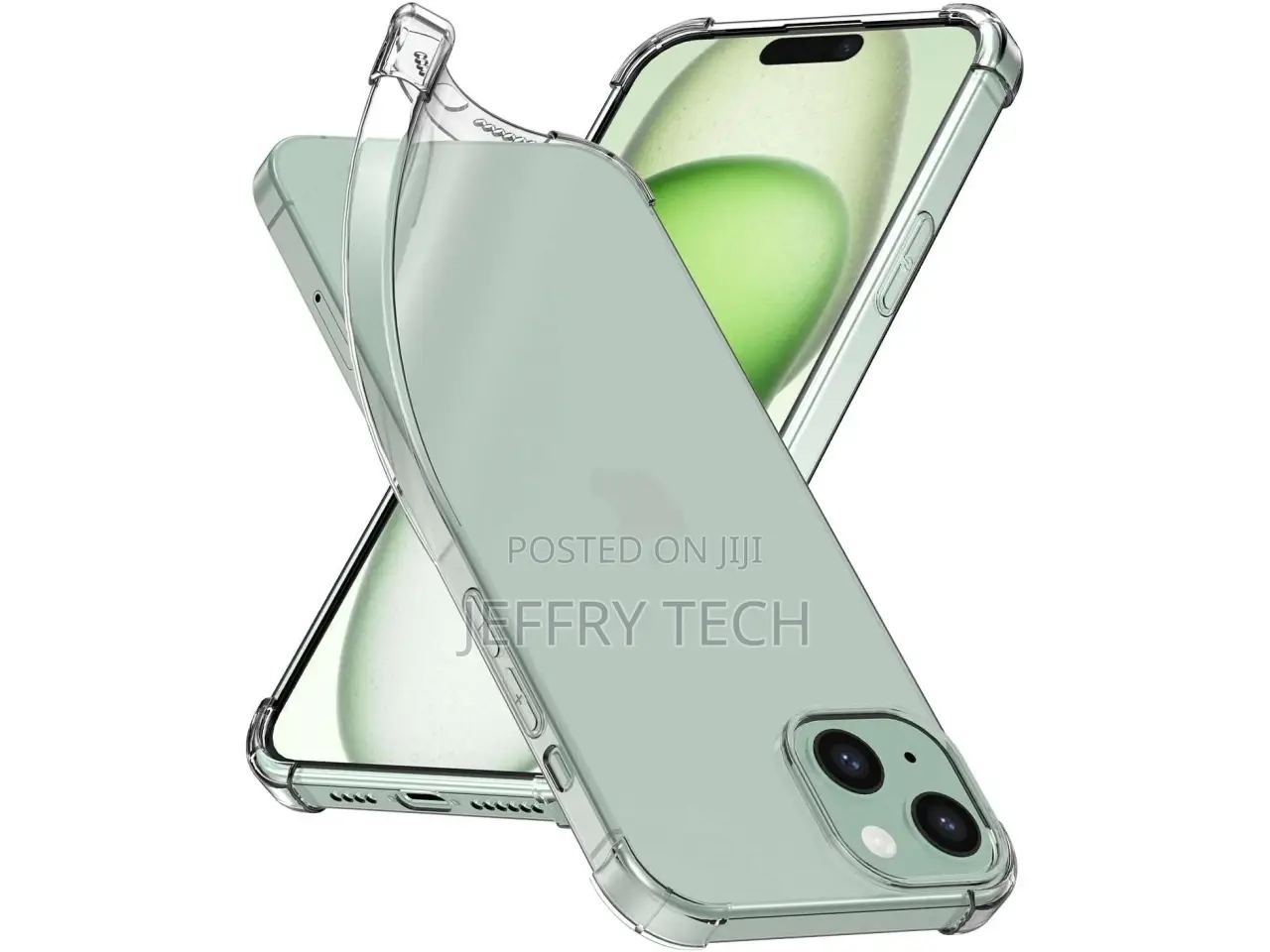 Apple iPhone 15 Plus Case Crystal Clear Case Bumper Transpar