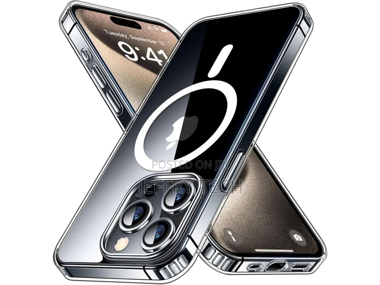 Apple iPhone 15 Pro Max Case Magsafe Clear Case