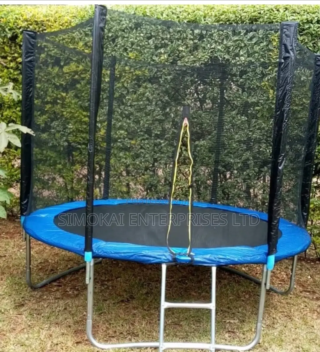 8ft Trampoline With Ladder Safety Enclosure
