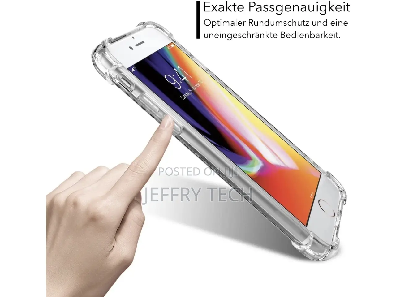 Apple iPhone SE 2022 Case Crystal Clear Case Bumper Transpar