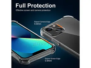 Apple iPhone 13 Case Crystal Clear Case Bumper Transparent