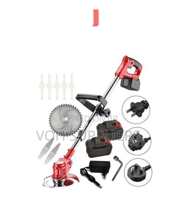 Lithium Ion Grass Cutter and Lawn Mower - main view