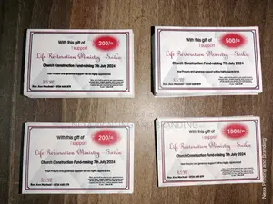 Denominations Funds Drive Cards