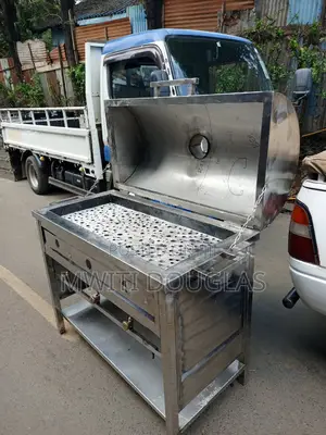 Closed Stainless Steel Nyama Choma Gril