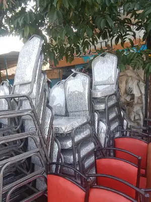Conference Chairs Coated Silver