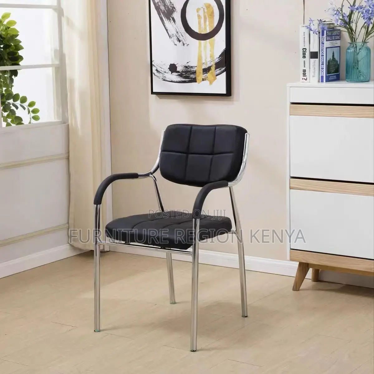 Leather Visitor Chair