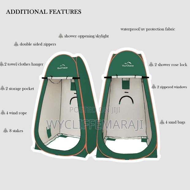 Pop Up Outdoor Shower,Toilet,Changing Room Camping Tent