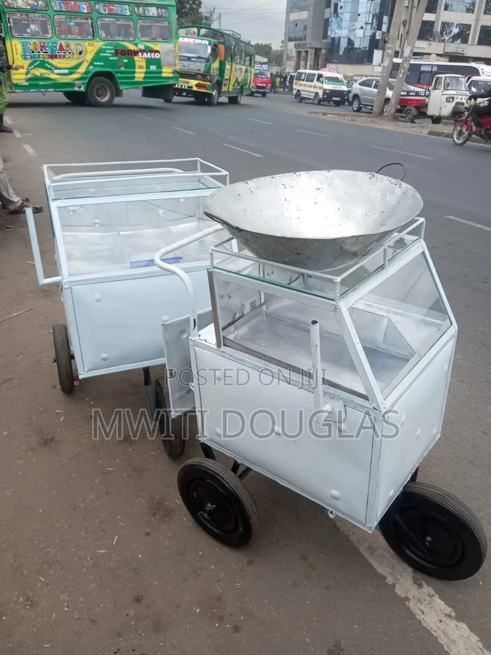 Smoke, Eggs Trolley