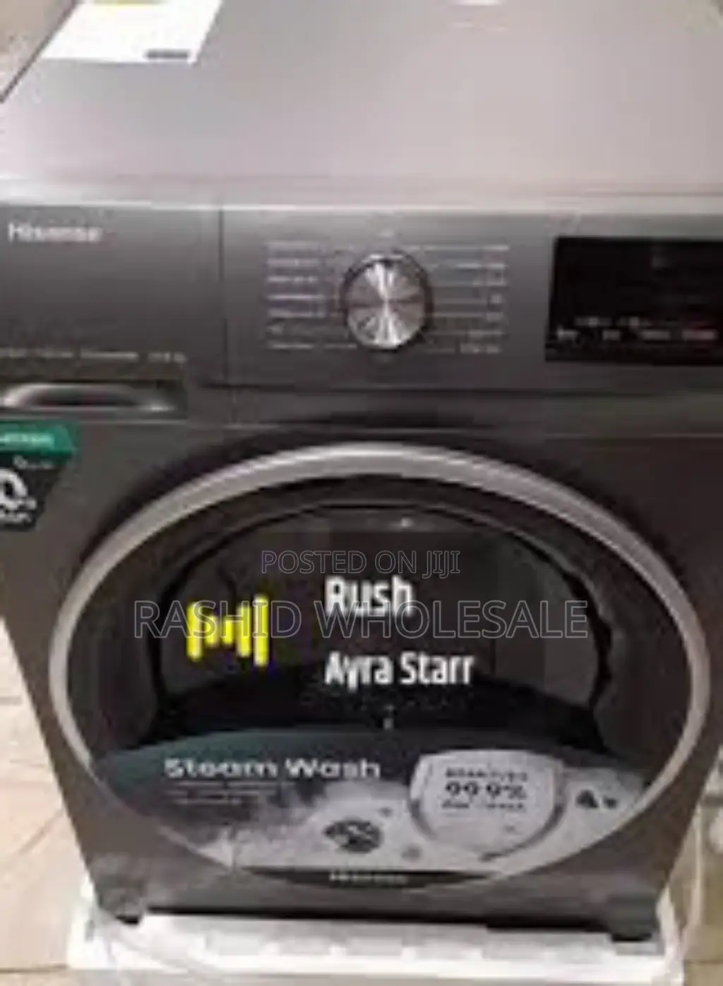 Washing Machine 10kgs Grey Full Automatic