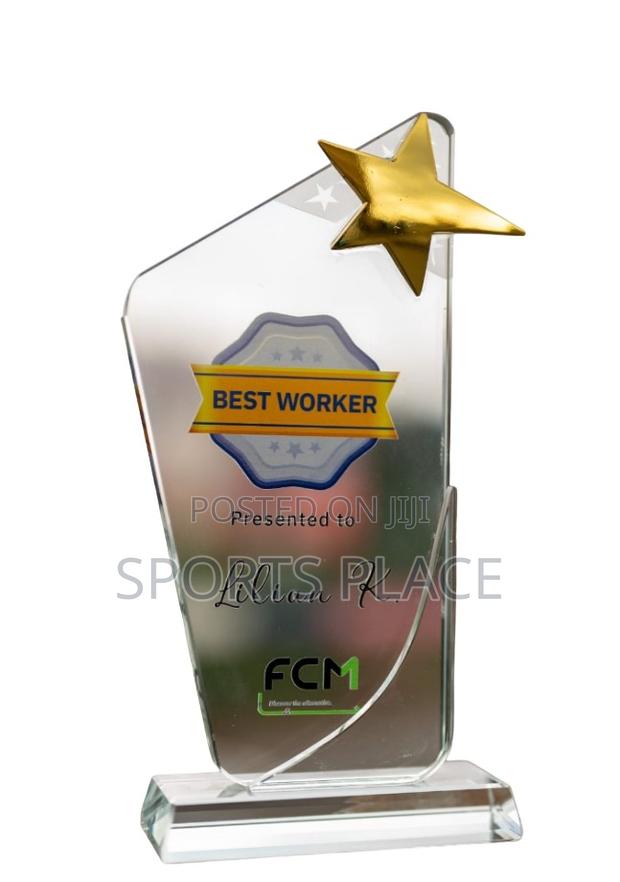 Crystal Glass Award - main view