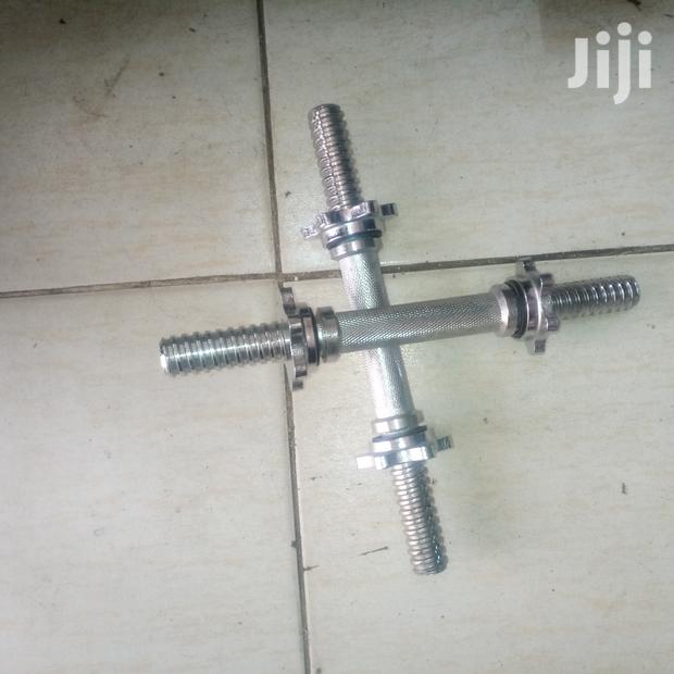 Barbells,Metallic/Plastic Handle - main view