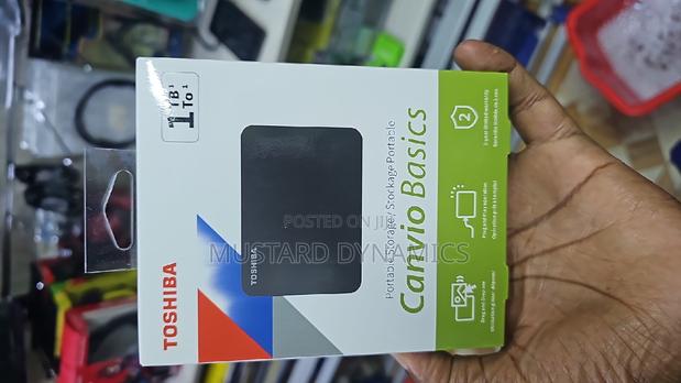 1tb Toshiba External Hard Drive - main view