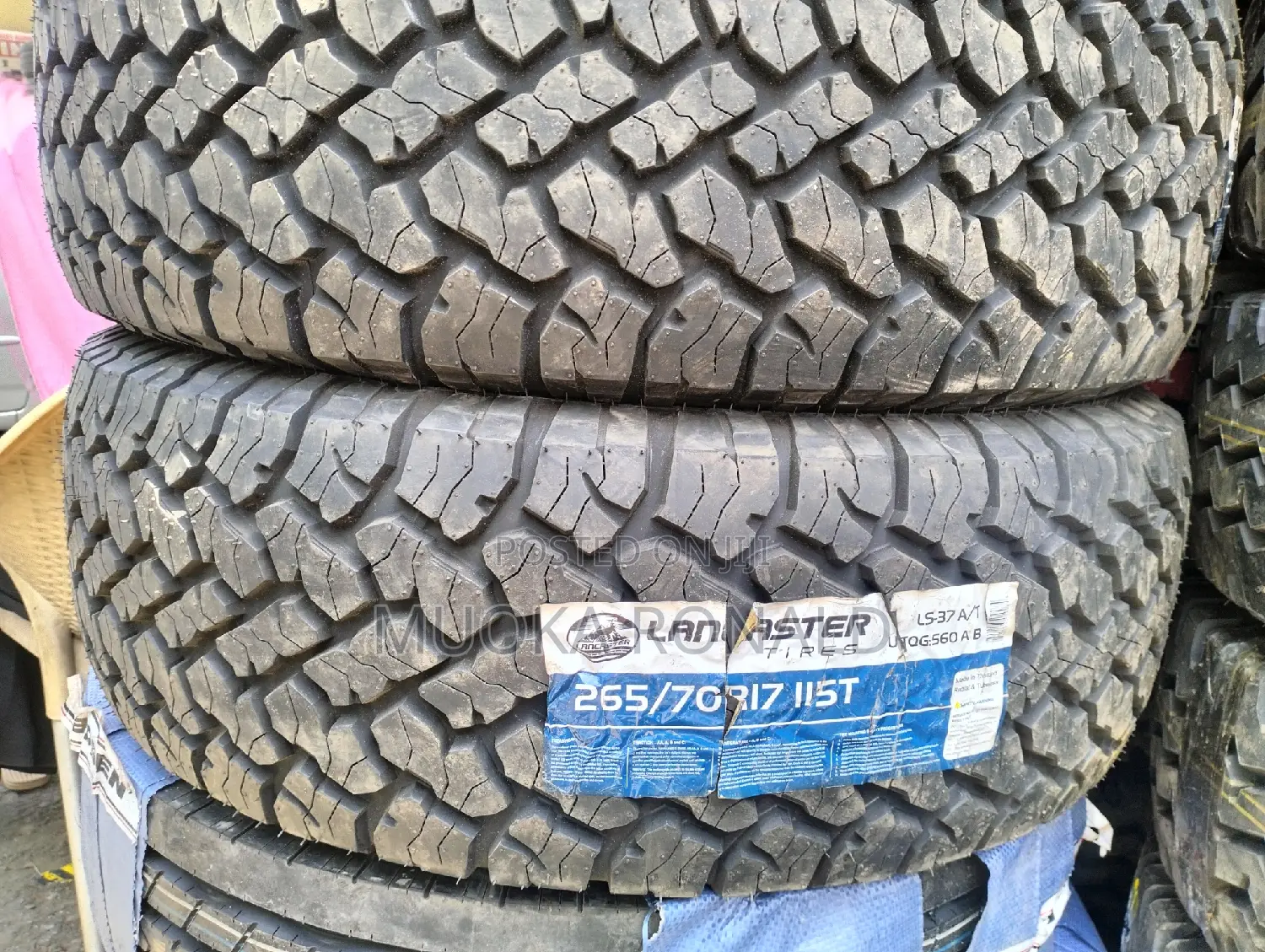 265/70r17 Lancaster Tyre Made in Thailand