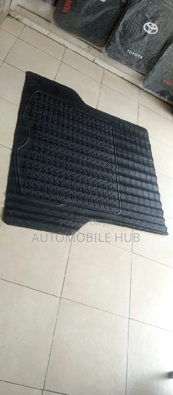 Car Boot Mat-Universal Boot Mats Black