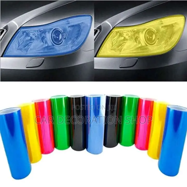 Headlights/Tail Lights Film Wrap Tints 2meters