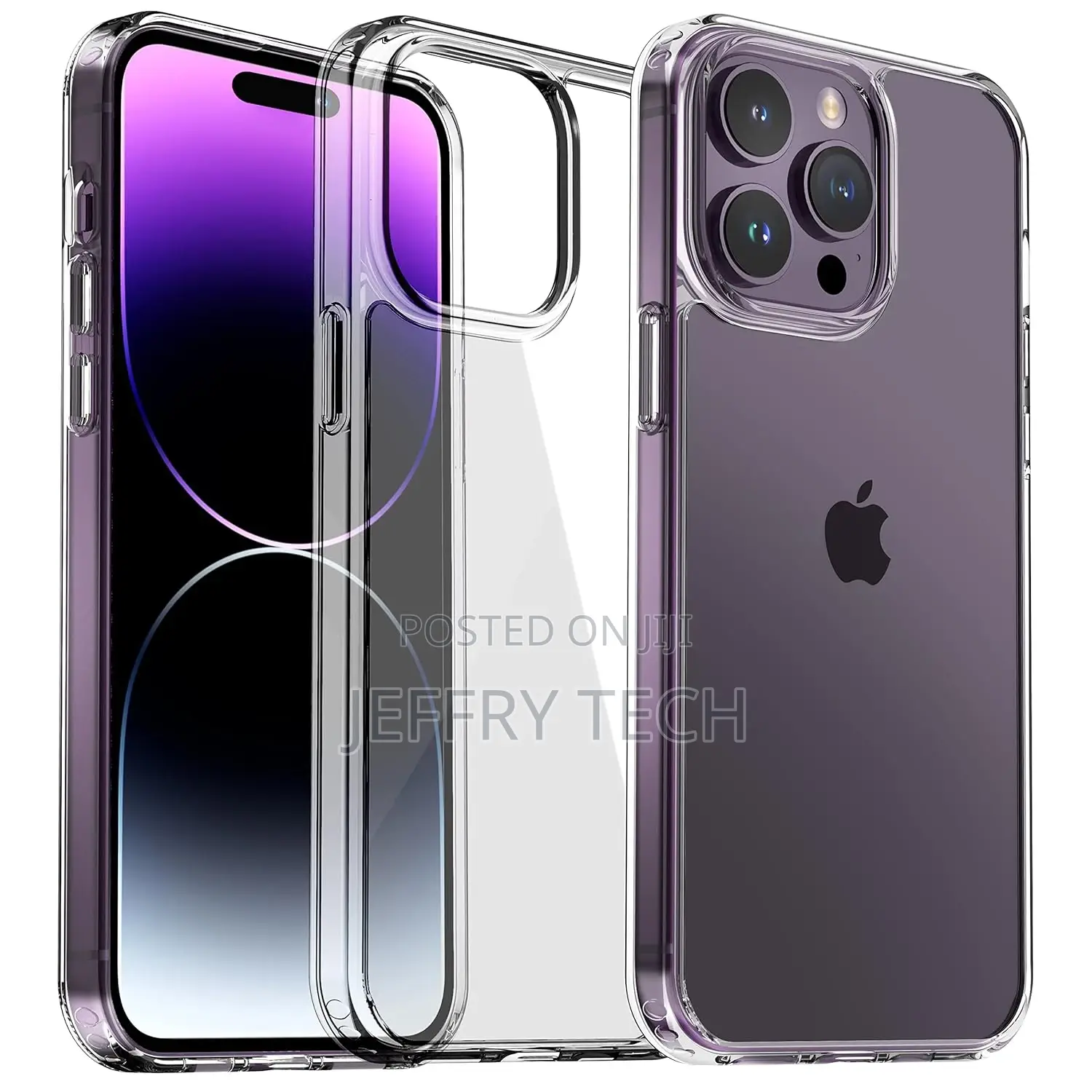 Native Back Cover for iPhone 14 Pro Clear Case (TPU + Tough
