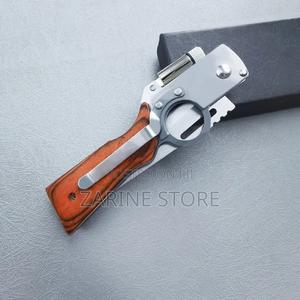 Stainless Steel Foldable Knife With LED Light - thumbnail 2
