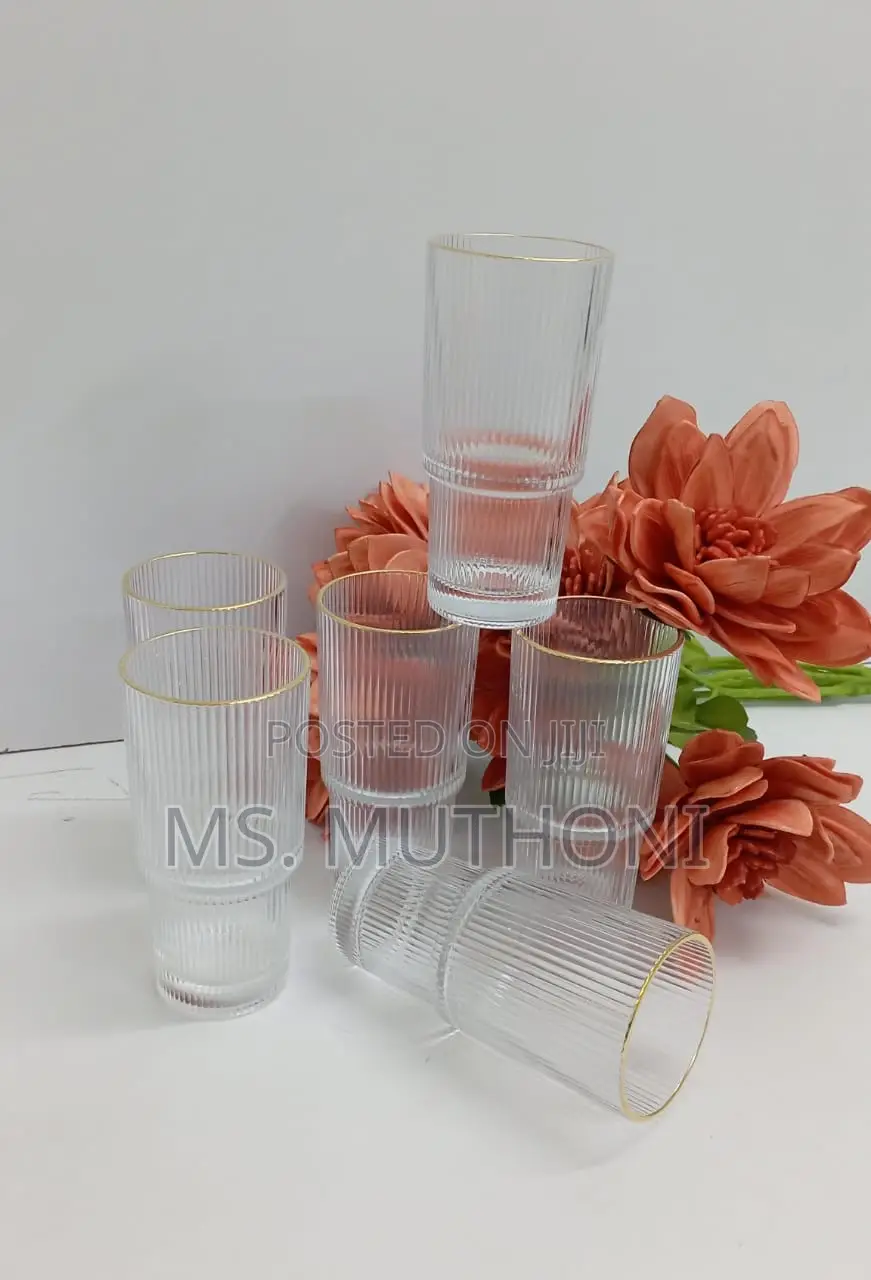 High Quality Borosilicate Water Juice Glasses Available