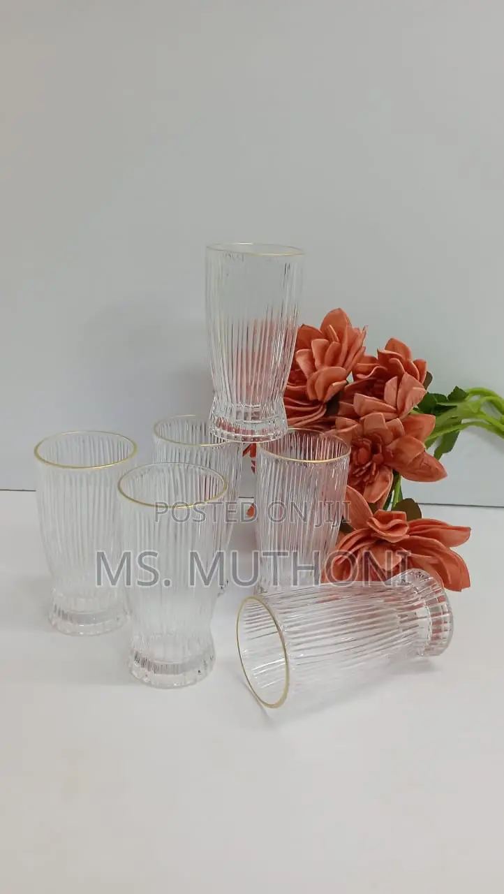 High Quality Borosilicate Water Juice Glasses Available