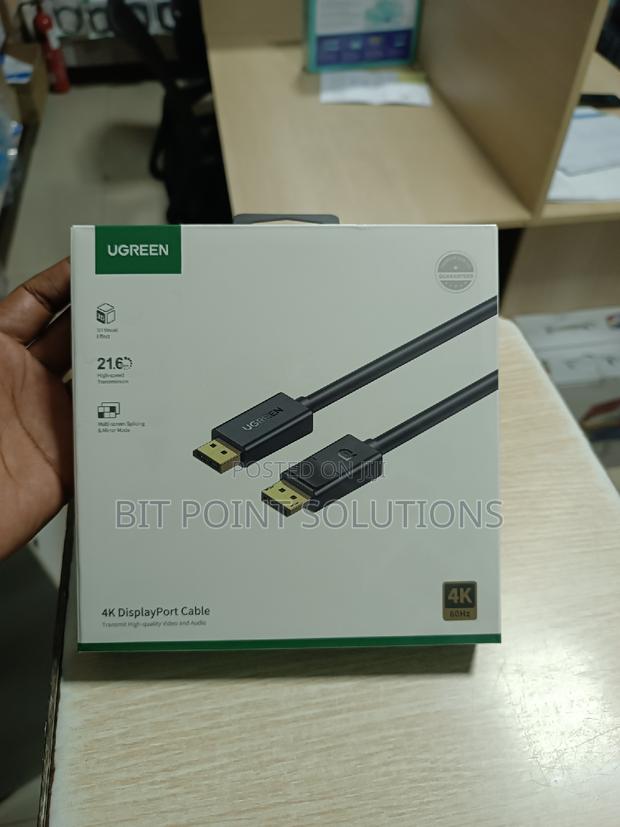 Ugreen Displayport Male to Male Cable 1.5m // Display