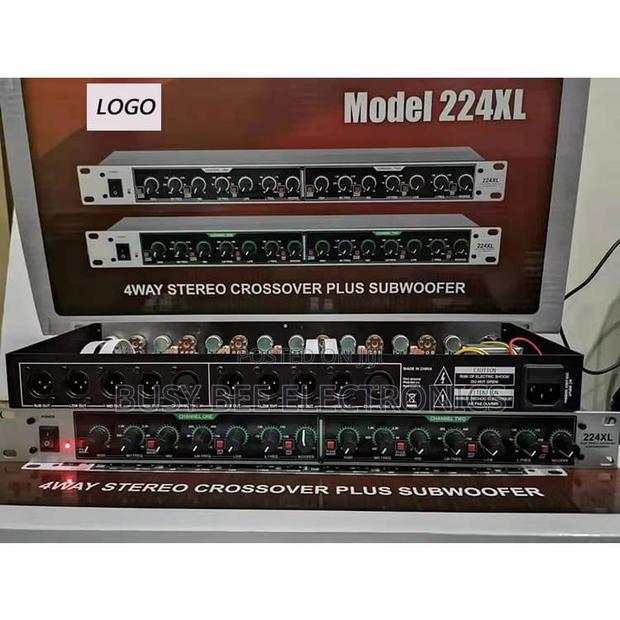 4way Stereo Crossover Plus Subwoofer