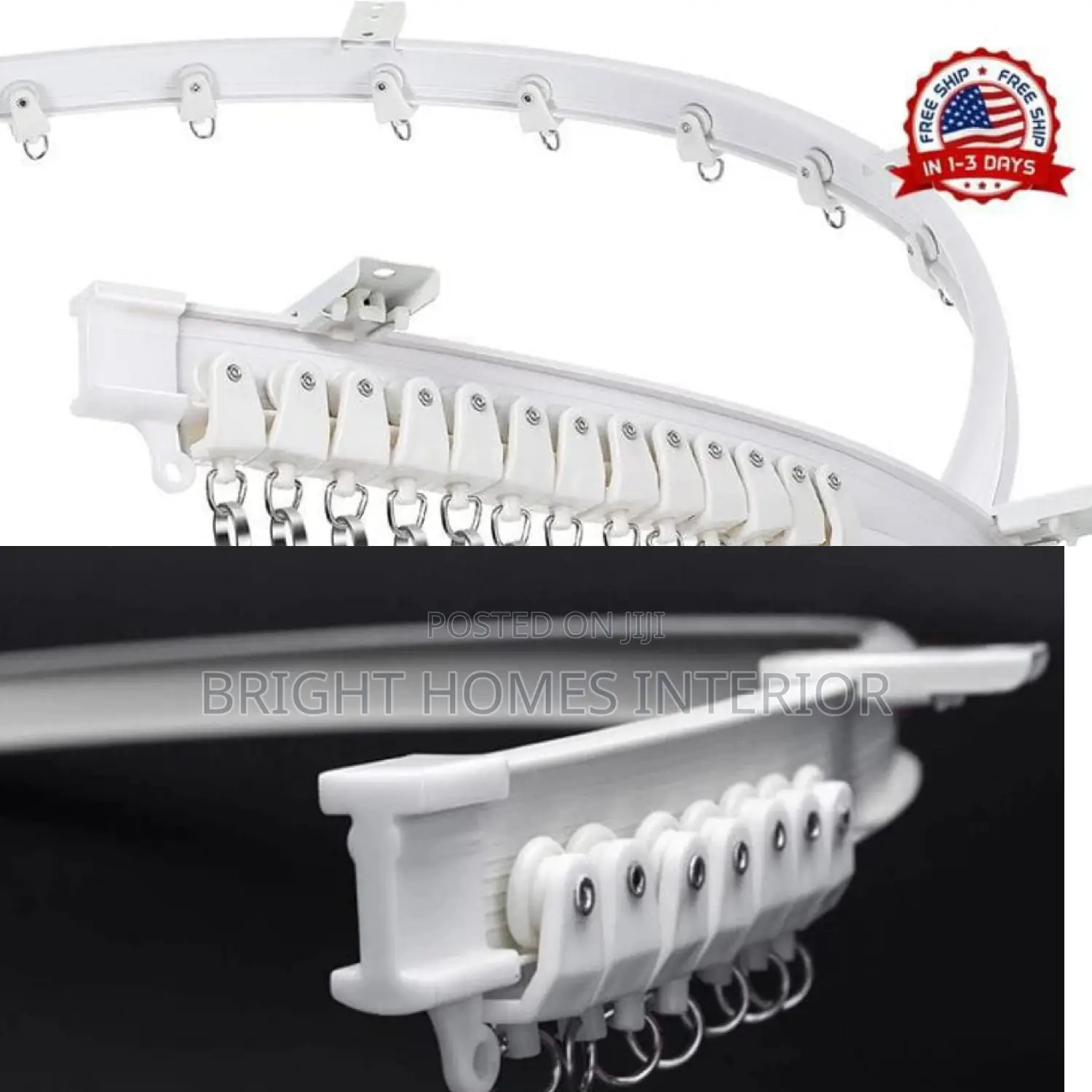 Bendable Curtain Rails Hospital Rails Mosquito Net Rails