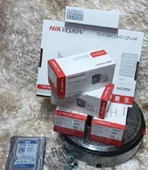 CCTV Camera 8 Channel Complete CCTV Full Package Ready