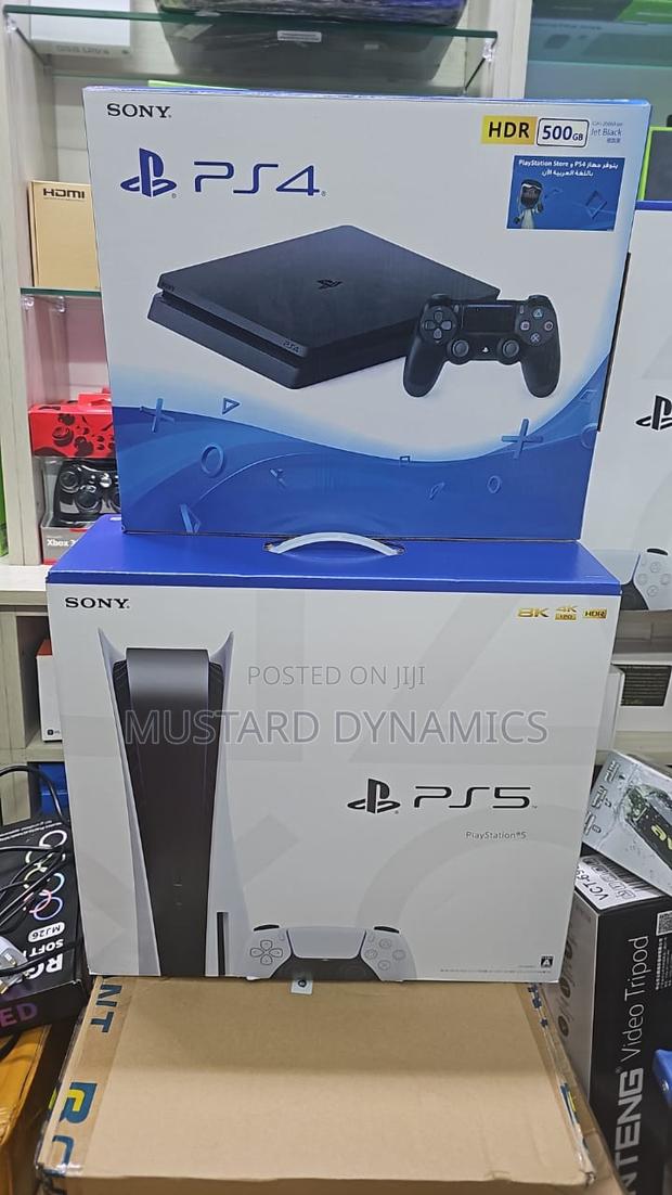 500gb Slim Ps4 Console - main view