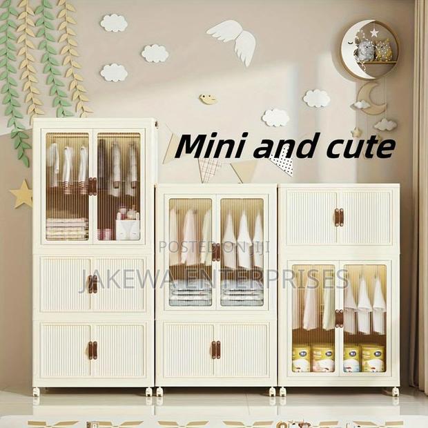Plastic Portable Wardrobe/Closet. Wardrobe Storage Box