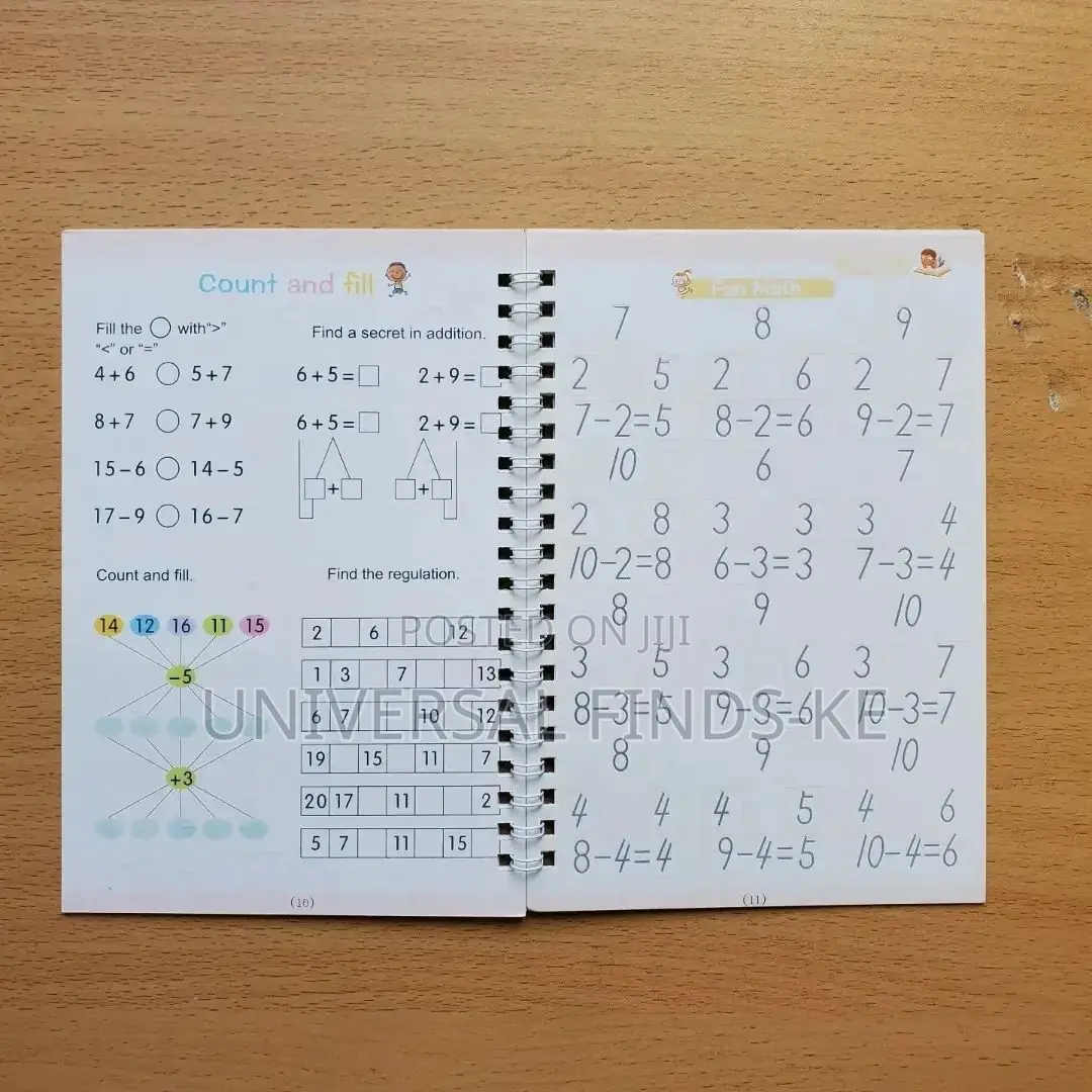 English 4pcs Set Handwriting Practice Kids Sank Books