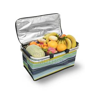 FOLDABLE Coloured Insulated Picnic Storage Bag - thumbnail 2