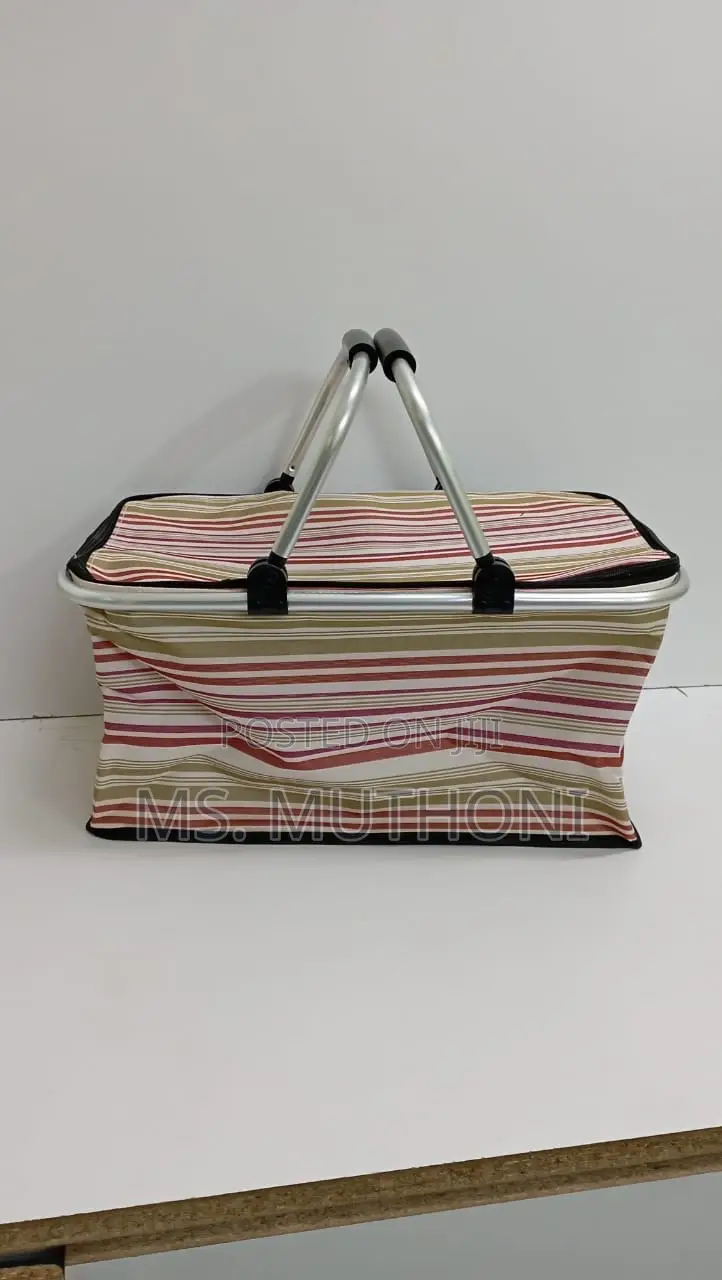 FOLDABLE Coloured Insulated Picnic Storage Bag