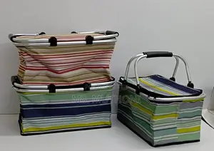 FOLDABLE Coloured Insulated Picnic Storage Bag