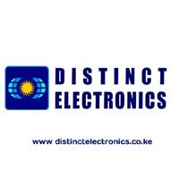 Distinct Electronics shop logo