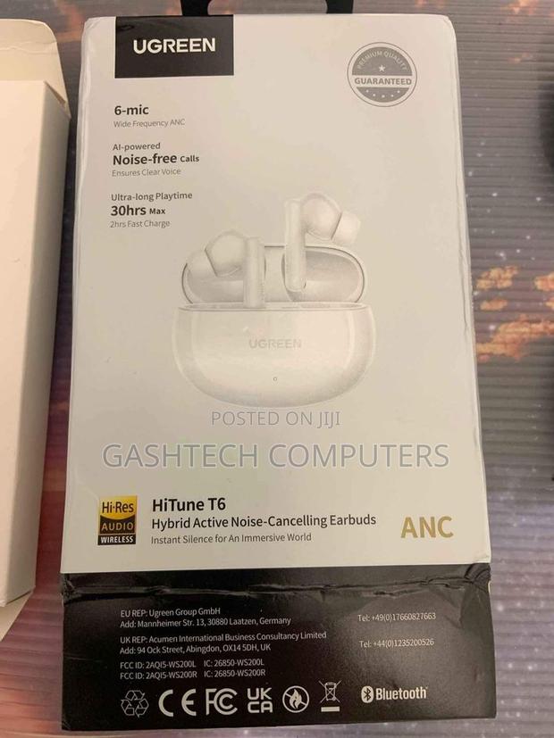 WS118- Hitune X6 True Hybrid Active Noise-Cancelling Earbud