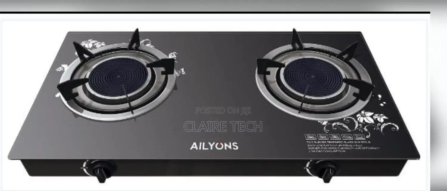 Ailyons Infrared 2 Burner Table Top Gas Cooker