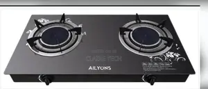 Ailyons Infrared 2 Burner Table Top Gas Cooker