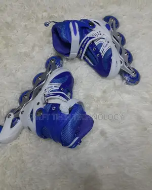 Skating Shoes 4 Wheels Blue Skating Shoes