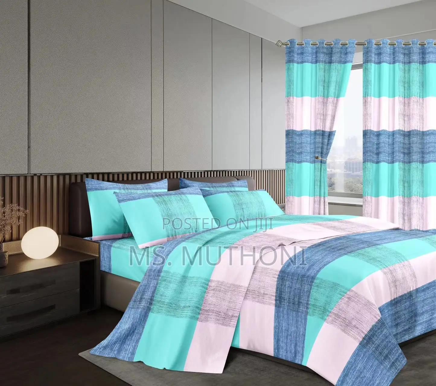7 Pc Curtain Duvets