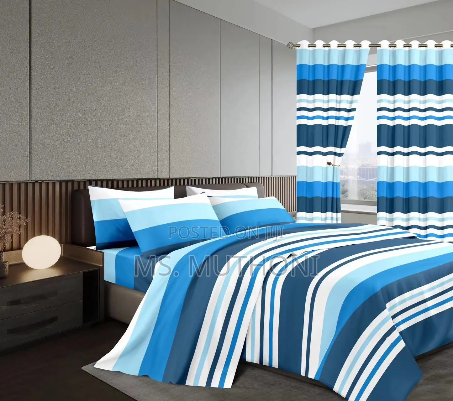 7 Pc Curtain Duvets