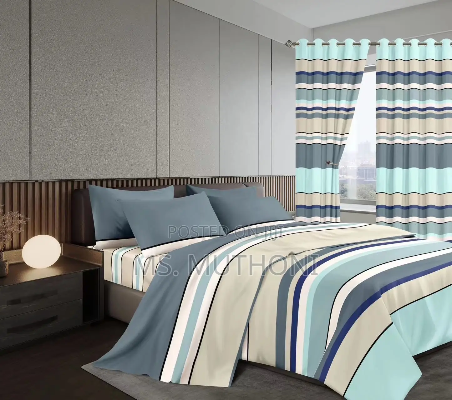 7 Pc Curtain Duvets