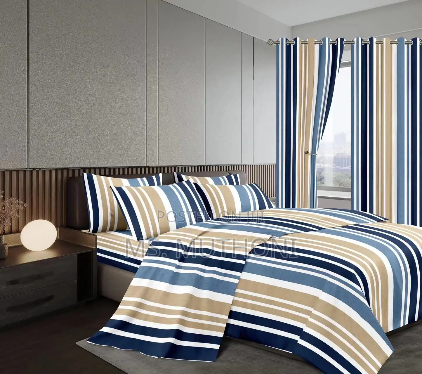7 Pc Curtain Duvets