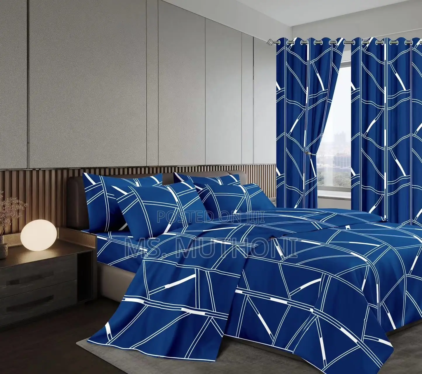 7 Pc Curtain Duvets