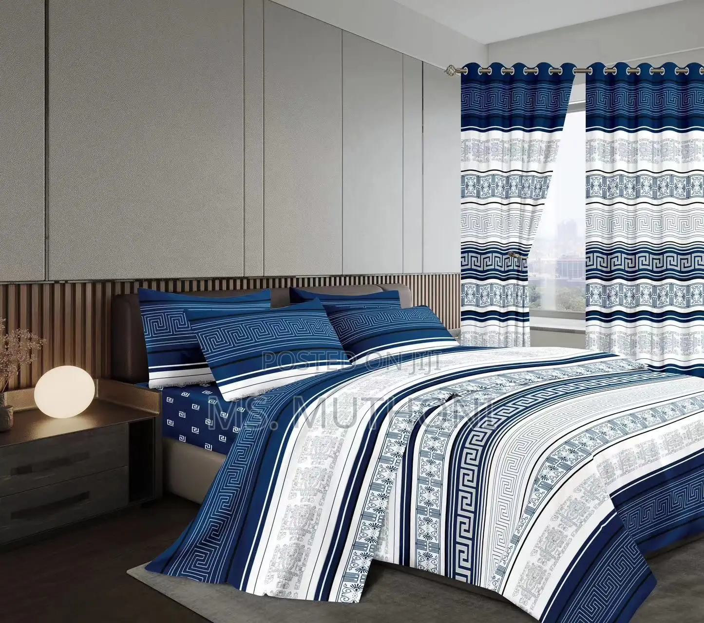 7 Pc Curtain Duvets