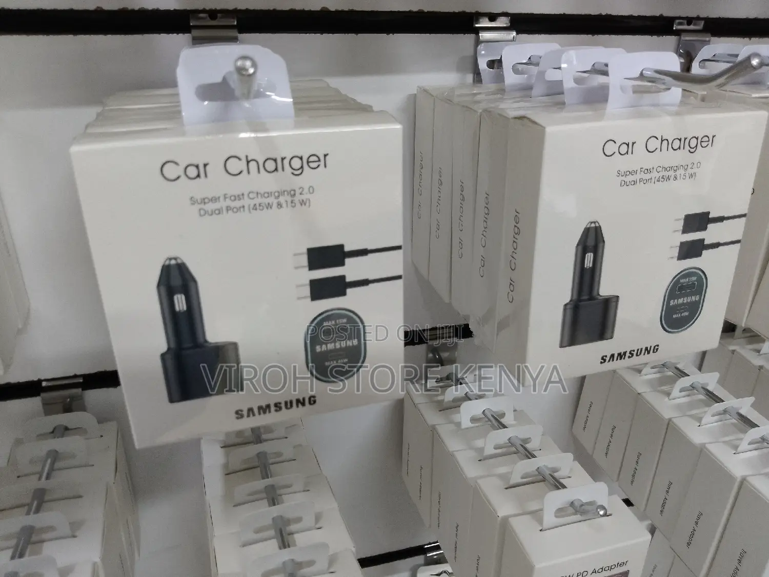 Samsung Car Charger Dual Port 45 Watts + 1M Cable