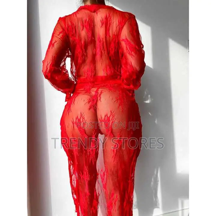 2 Pc Lace Transparent Lingerie