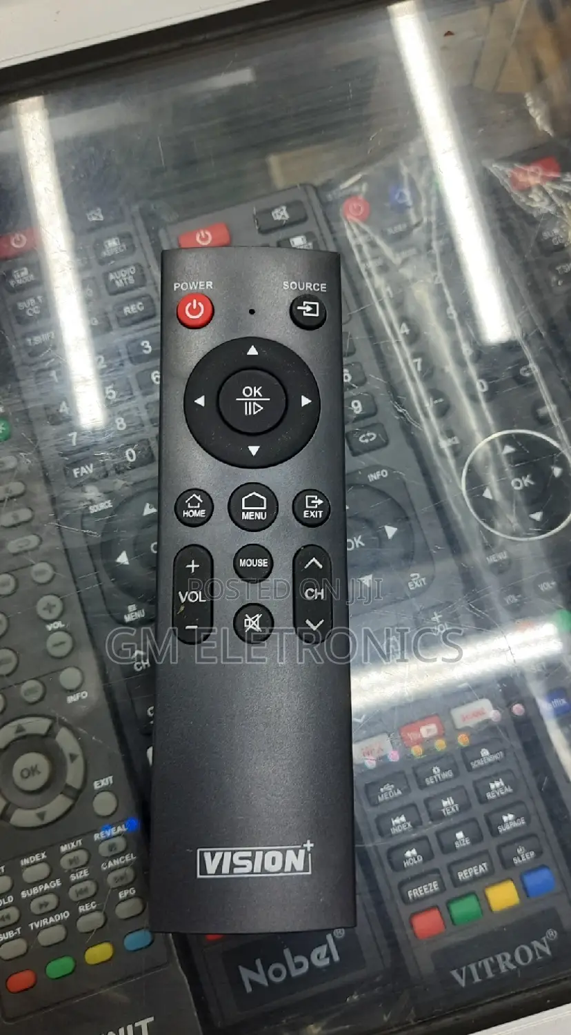 Vision+ Replacement Remote for Vision+ Smart Android TV.
